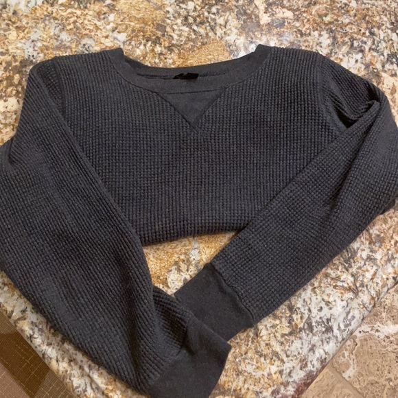 J Crew Waffle Crewneck Pullover - Picture 2 of 5
